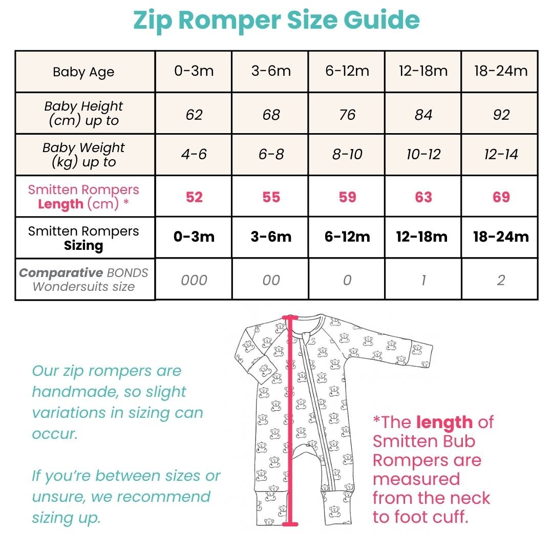 Highland Cow Full Zip Unisex Romper - Smitten Bub Co.