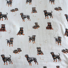 ROTTWEILER | Bamboo Cotton Muslin Swaddle - Smitten Bub Co.