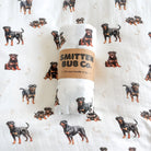 ROTTWEILER | Bamboo Cotton Muslin Swaddle - Smitten Bub Co.