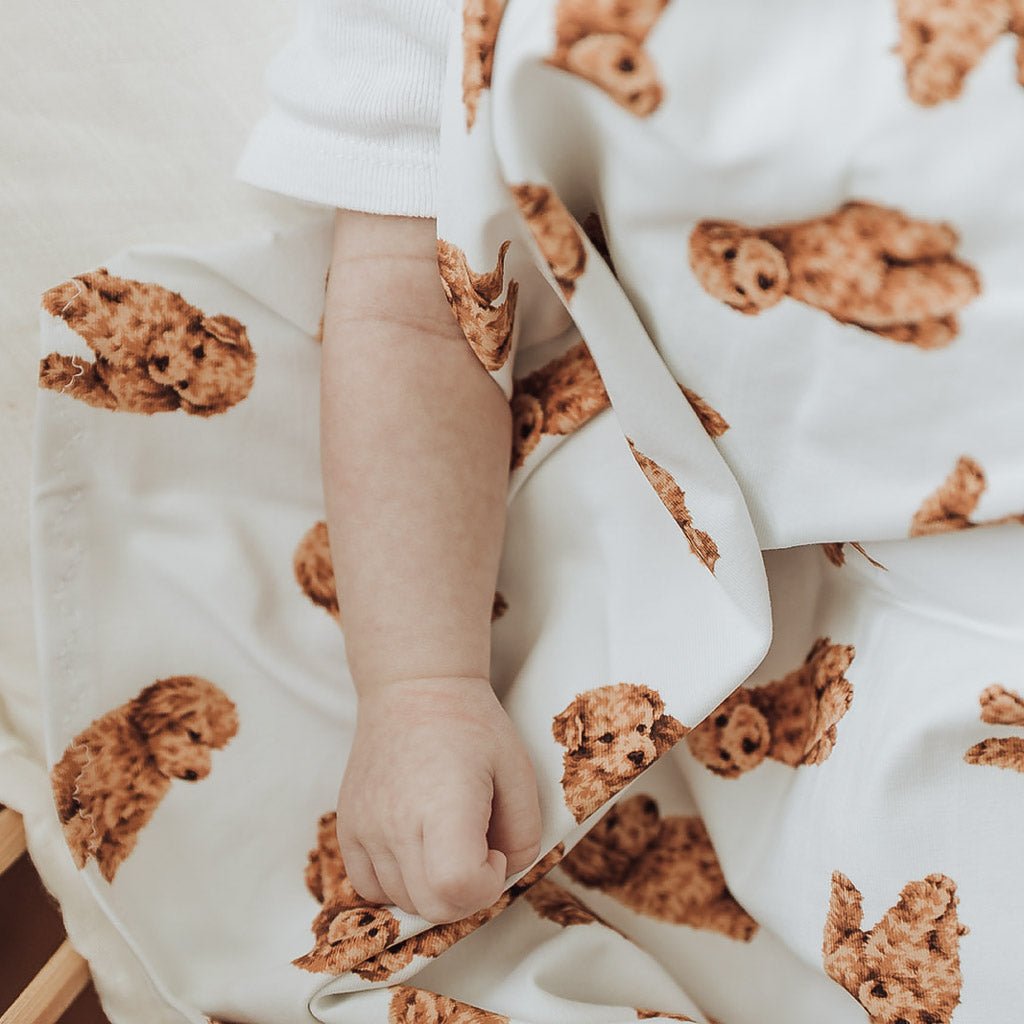 CAVOODLE | Jersey Swaddle Beanie Set - Smitten Bub Co.