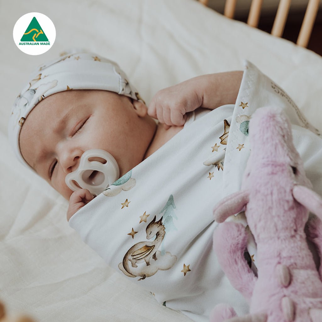 Dragon Swaddle Set - Smitten Bub Co.