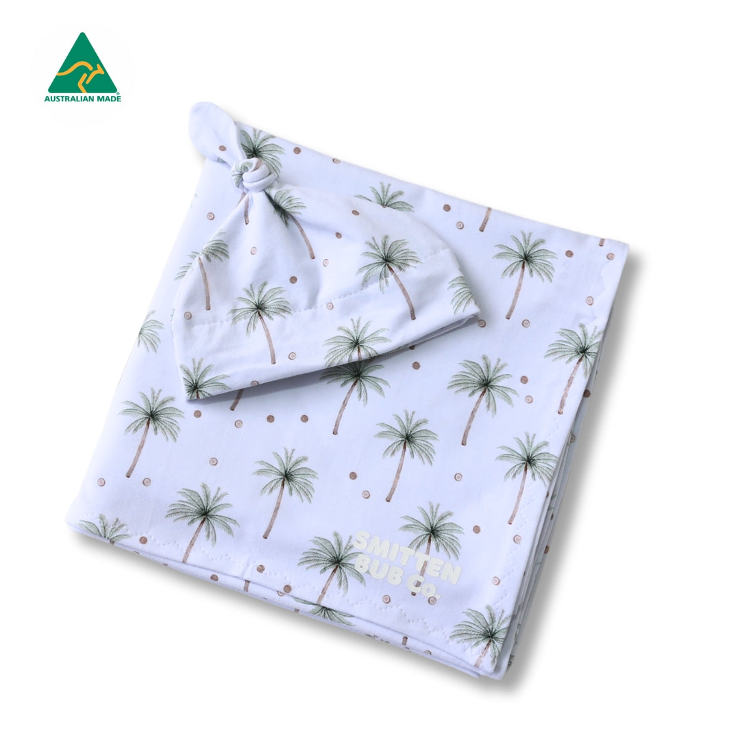 Palms &amp; Coconuts Swaddle Set