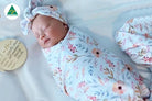 Z Poppy Blossom Swaddle Set - Smitten Bub Co.