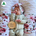 Roses Swaddle Set - Smitten Bub Co.