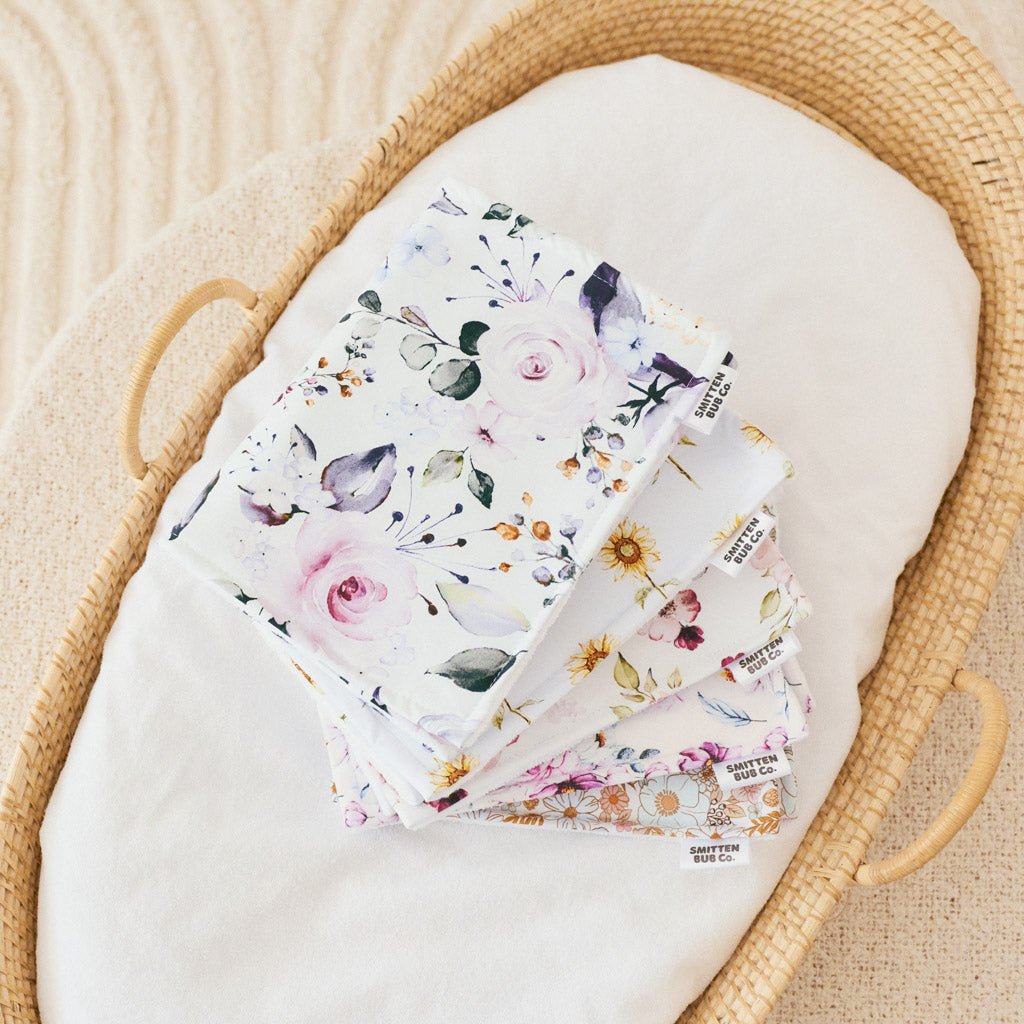 POSIE | Burp Cloth - Smitten Bub Co.