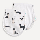 CURVED BORDER COLLIE | Burp Cloth - Smitten Bub Co.