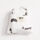 BORDER COLLIE | Fitted Cot Sheet - Smitten Bub Co.