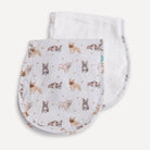 CURVED FRENCHIE | Burp Cloth - Smitten Bub Co.