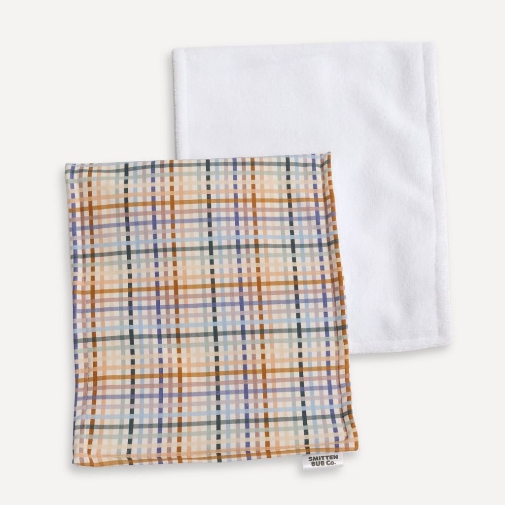 HERITAGE CHECK | Burp Cloth - Smitten Bub Co.