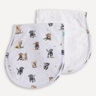 CURVED LABRADOR | Burp Cloth - Smitten Bub Co.
