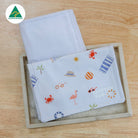 Life's a Beach Burp Cloth - Smitten Bub Co.