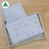 Pink Seashells Burp Cloth - Smitten Bub Co.