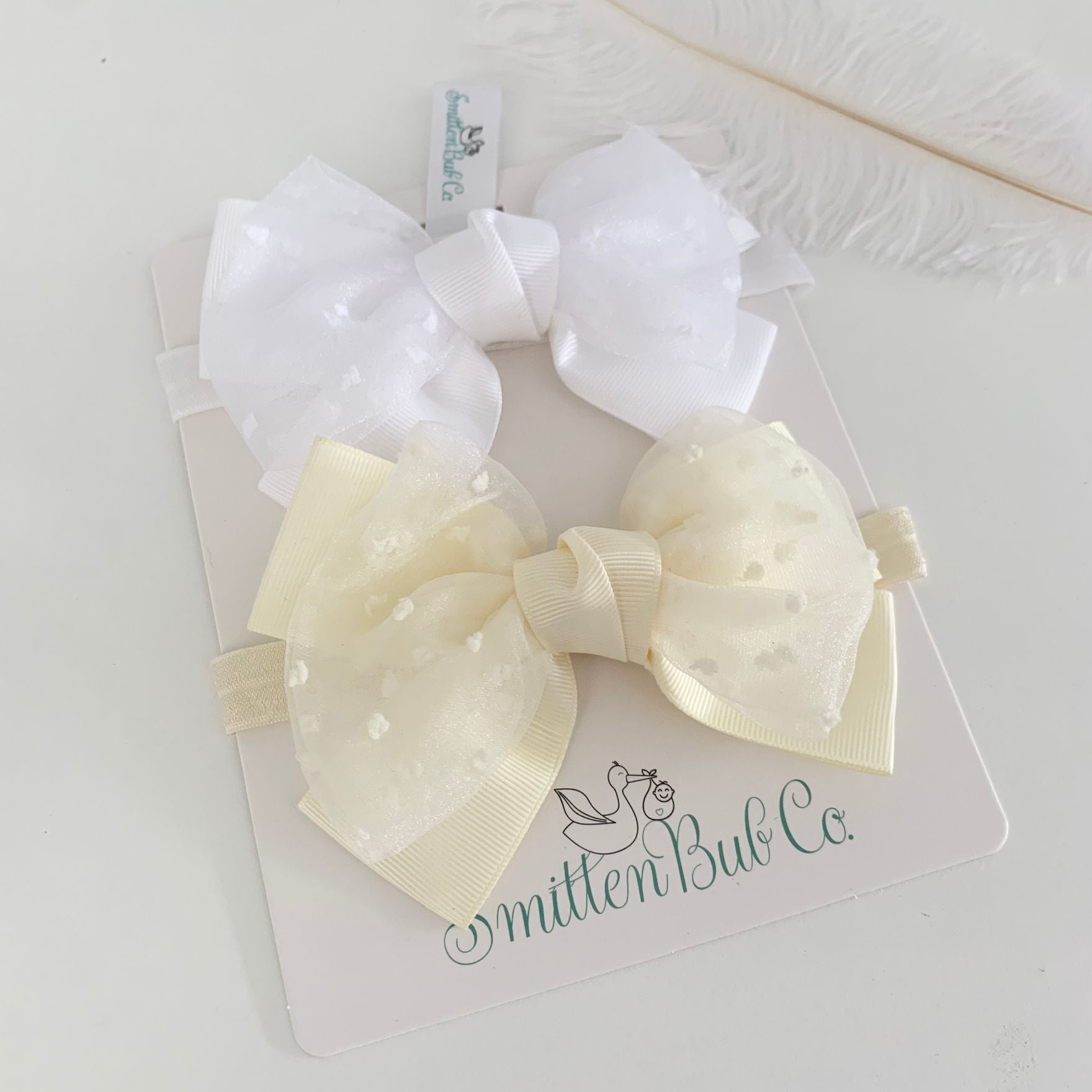 Baby Girl Toddler &amp; Newborn Bow Sets