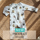 Staffy Full Zip Unisex Romper - Smitten Bub Co.