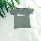 Infant Short Sleeve Tee - Sage Green - Smitten Bub Co.