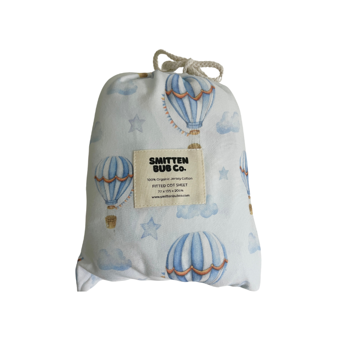 Hot Air Balloons | Fitted Cot Sheets