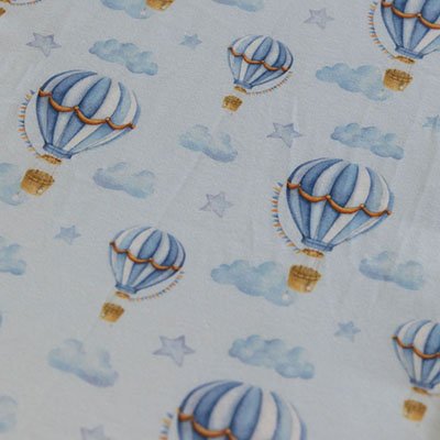 Hot Air Balloons | Fitted Cot Sheets - Smitten Bub Co.