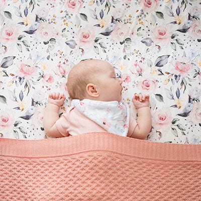 Posies | Fitted Cot Sheets