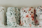 Roses | Fitted Cot and Bassinet Sheets - Smitten Bub Co.