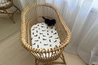 Dachshund | Fitted Cot & Bassinet Sheets / Change Mat Cover - Smitten Bub Co.
