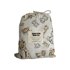 Baby Safari Animals | Fitted Cot Sheets - Smitten Bub Co.
