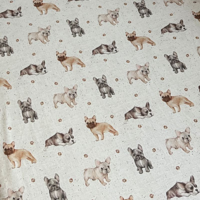 French Bulldog | Fitted Cot Sheets