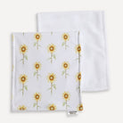 SUNFLOWER | Burp Cloth - Smitten Bub Co.