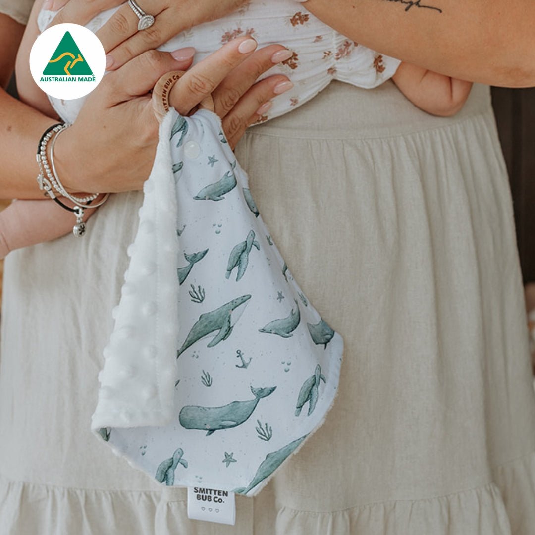 Whales &amp; Turtles Comforter - Smitten Bub Co.