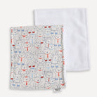 WORKER TEDDIES | Burp Cloth - Smitten Bub Co.