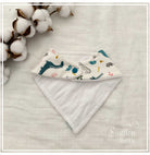 Dinosaur 2.0 Bandana Bib - Smitten Bub Co.