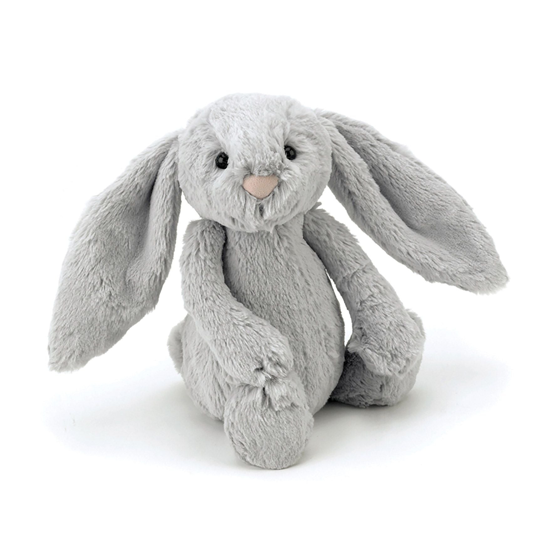 Jellycat Bashful Bunny Silver MEDIUM - Smitten Bub Co.