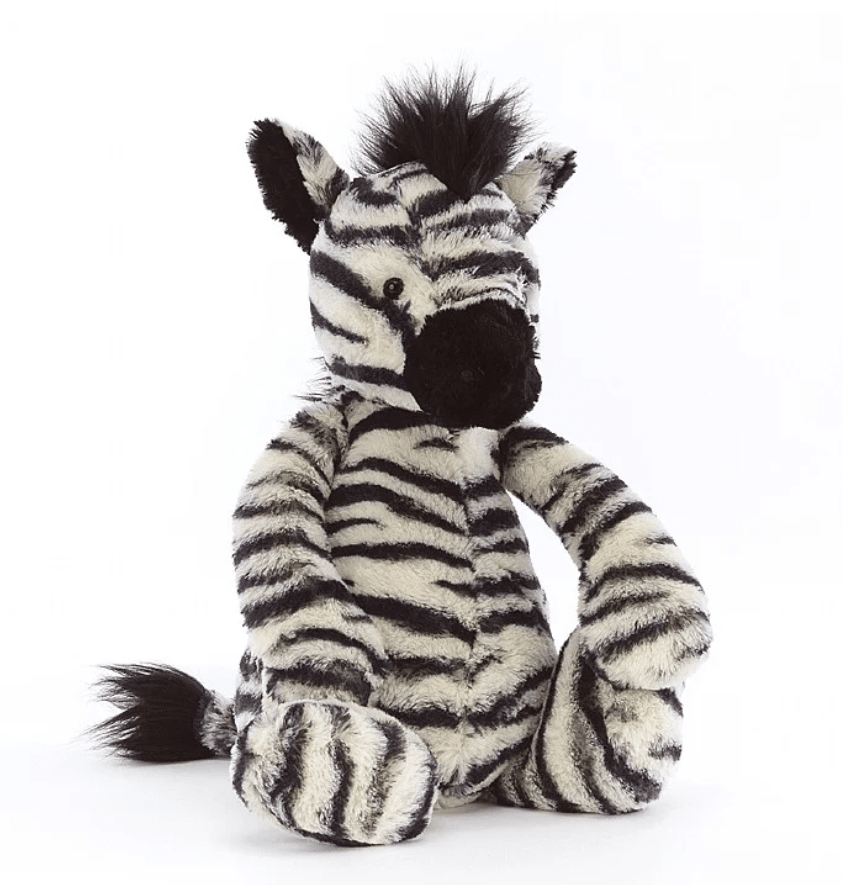 Jellycat Bashful Zebra MEDIUM - Smitten Bub Co.