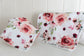 Roses Bandana Baby Bib